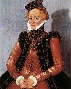 Portrait of a Woman sdgsdftg CRANACH, Lucas the Younger
